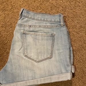 Light blue Jean shorts